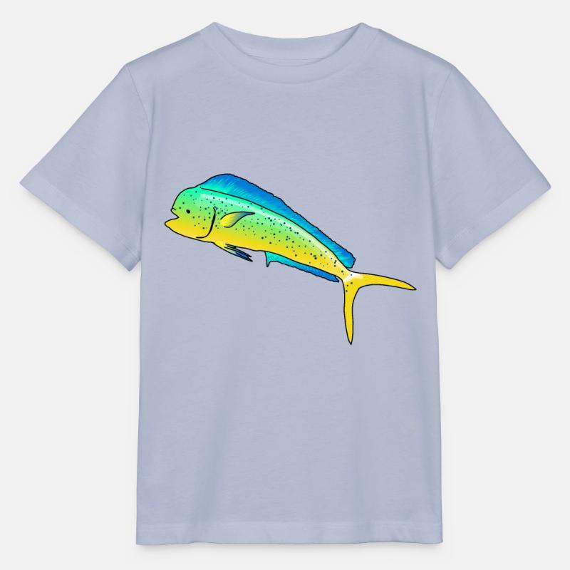 Mahi mahi (dorade tropicale coryphène) - T-shirt bio MINI CREATOR Stanley/Stella Enfant - lavande-violet