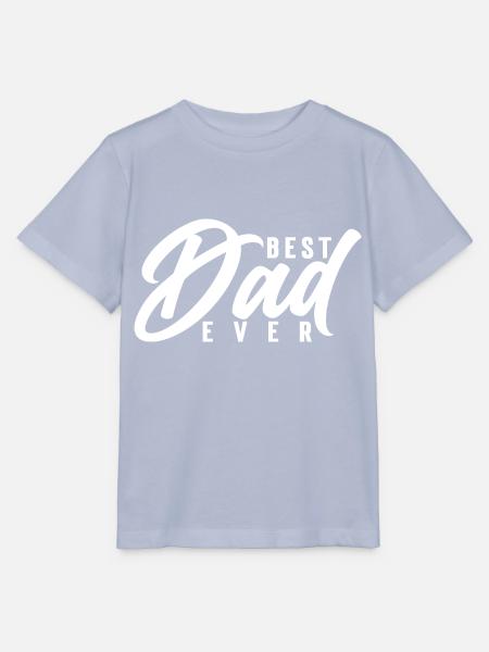Best Dad ever - Stanley/Stella Kinder T-Shirt MINI CREATOR  - Lavendel-Violett