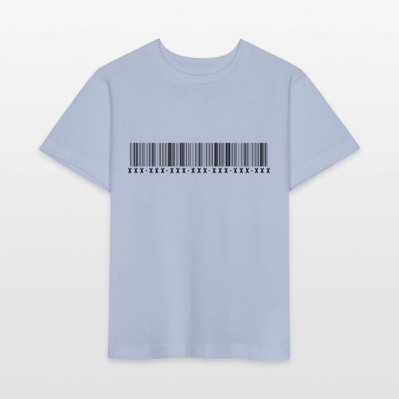 Code à barres - Code barres - Rayures - Codes T-shirt bio MINI CREATOR Stanley/Stella Enfant