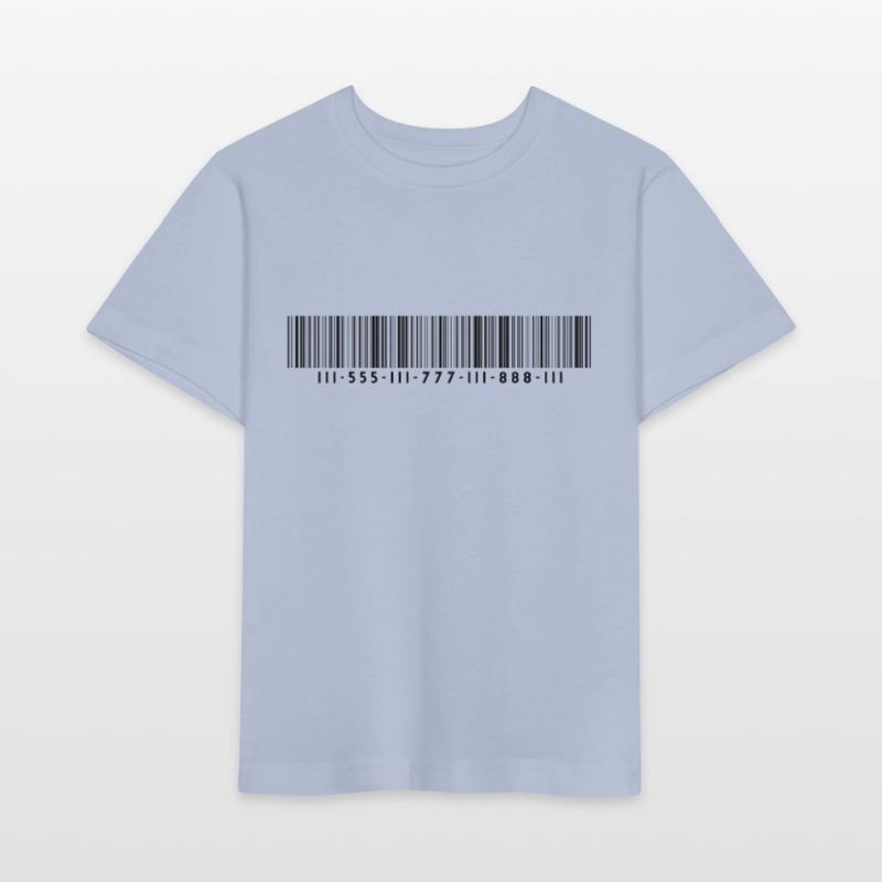 Barcode bar code strip codes Stanley/Stella MINI CREATOR Kids’ T-Shirt
