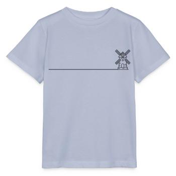 Icône de moulin à vent - T-shirt bio MINI CREATOR Stanley/Stella Enfant - lavande-violet - Devant - Braiden (125cm)