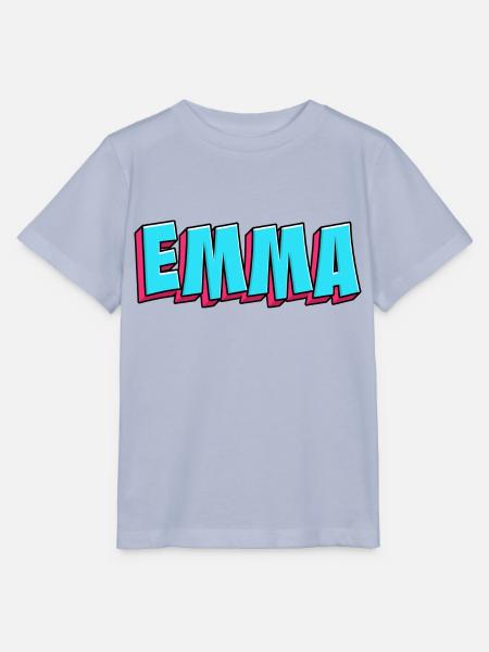 Namen Motiv: Emma - Stanley/Stella Kinder T-Shirt MINI CREATOR - Lavendel-Violett
