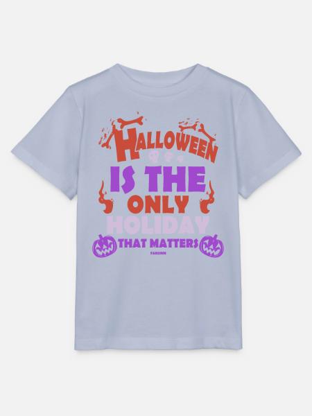 Halloween Party Design - Stanley/Stella Kinder T-Shirt MINI CREATOR - Lavendel-Violett