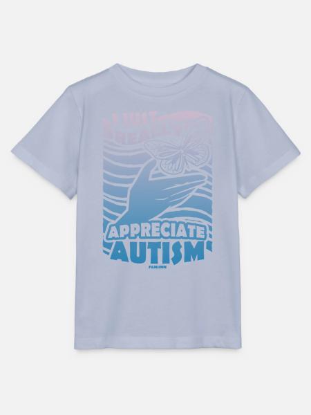 ich mag Autismus - Stanley/Stella Kinder T-Shirt MINI CREATOR  - Lavendel-Violett