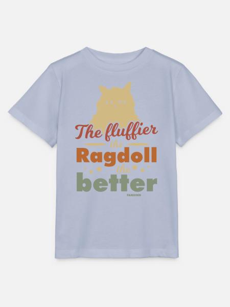 niedliche Ragdollkatze - Stanley/Stella Kinder T-Shirt MINI CREATOR - Lavendel-Violett