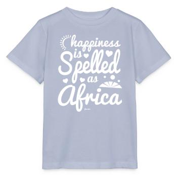 glücklich und zufrieden in Afrika - Stanley/Stella Kinder T-Shirt MINI CREATOR  - Lavendel-Violett - Vorne - Braiden (125cm)
