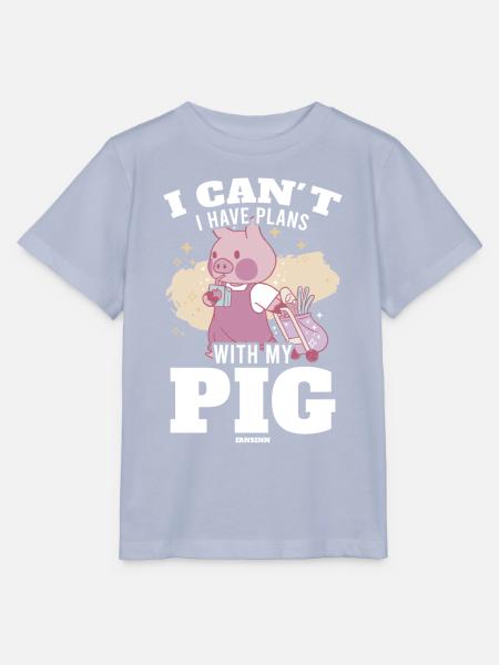 Schwein - Stanley/Stella Kinder T-Shirt MINI CREATOR  - Lavendel-Violett
