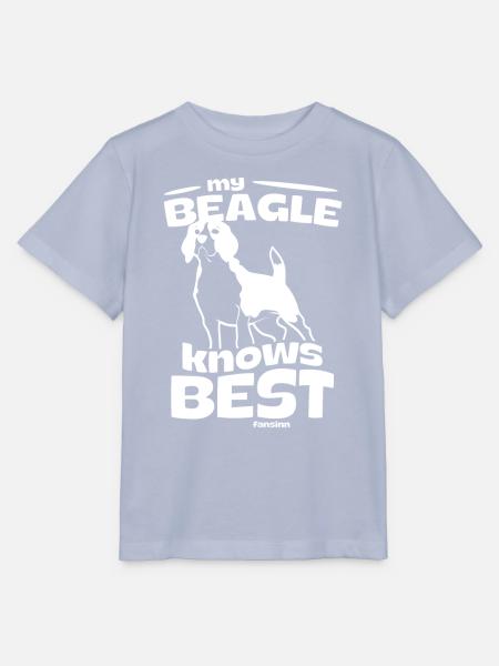 Beagle - Stanley/Stella Kinder T-Shirt MINI CREATOR  - Lavendel-Violett
