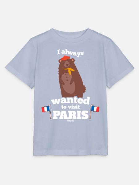 Paris - Stanley/Stella Kinder T-Shirt MINI CREATOR - Lavendel-Violett