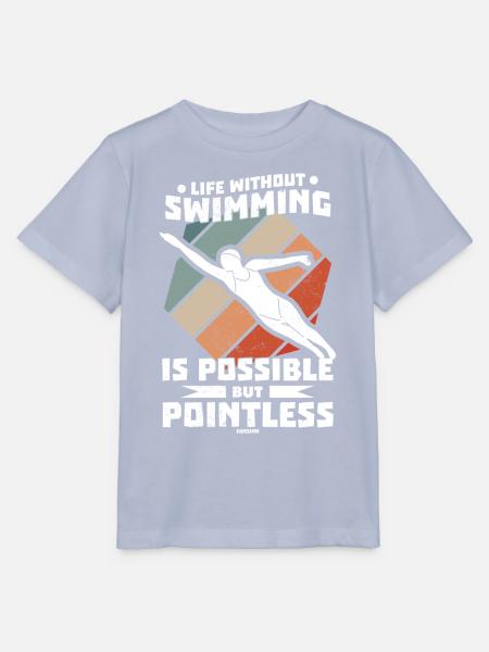 Schwimmen - Stanley/Stella Kinder T-Shirt MINI CREATOR - Lavendel-Violett