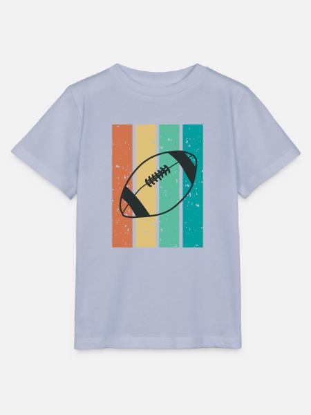 Rugby Mannschaftssport retro - Stanley/Stella Kinder T-Shirt MINI CREATOR - Lavendel-Violett