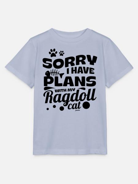 Ragdoll Spruch - Stanley/Stella Kinder T-Shirt MINI CREATOR - Lavendel-Violett