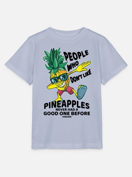 dabbing Ananas - Stanley/Stella Kinder T-Shirt MINI CREATOR  - Lavendel-Violett