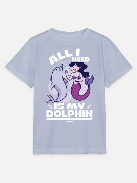 Delfin - Stanley/Stella Kinder T-Shirt MINI CREATOR  - Lavendel-Violett