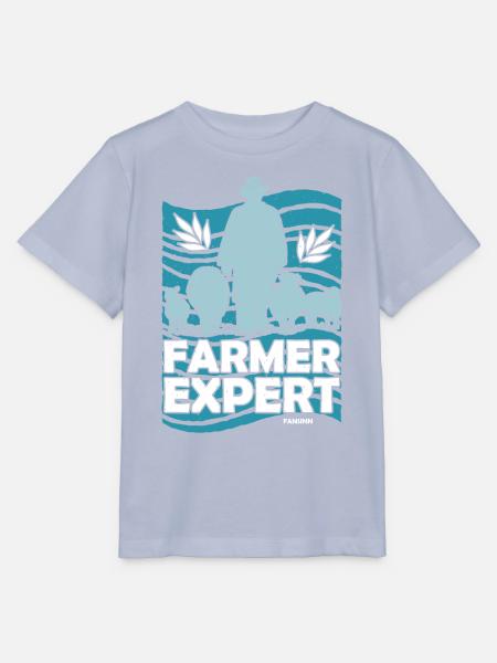 Farmer Expert - Stanley/Stella Kinder T-Shirt MINI CREATOR - Lavendel-Violett