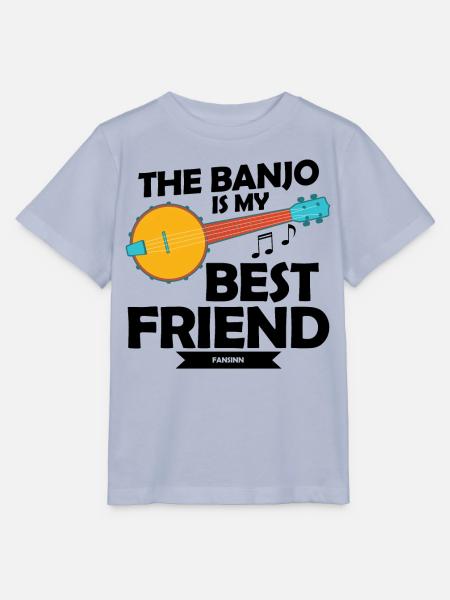 Banjo-Liebhaber - Stanley/Stella Kinder T-Shirt MINI CREATOR - Lavendel-Violett