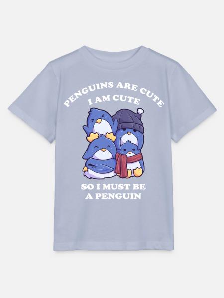 Pinguin Freunde am Südpol - Stanley/Stella Kinder T-Shirt MINI CREATOR - Lavendel-Violett