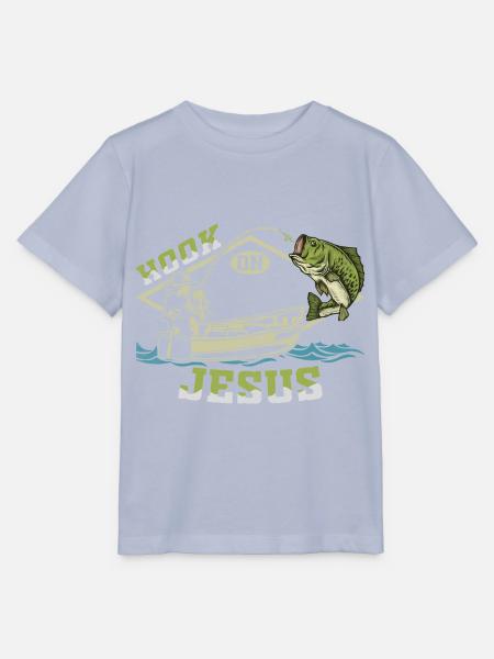 Haken an Jesus - Stanley/Stella Kinder T-Shirt MINI CREATOR  - Lavendel-Violett