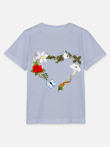 Hochzeitsmuster - Stanley/Stella Kinder T-Shirt MINI CREATOR - Lavendel-Violett