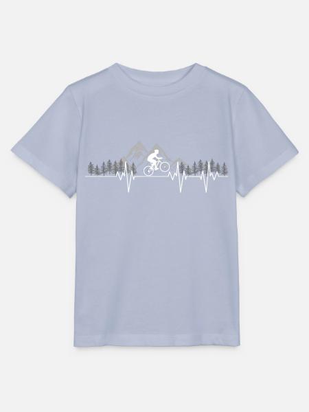 Lebensenergie Radfahren - Stanley/Stella Kinder T-Shirt MINI CREATOR - Lavendel-Violett