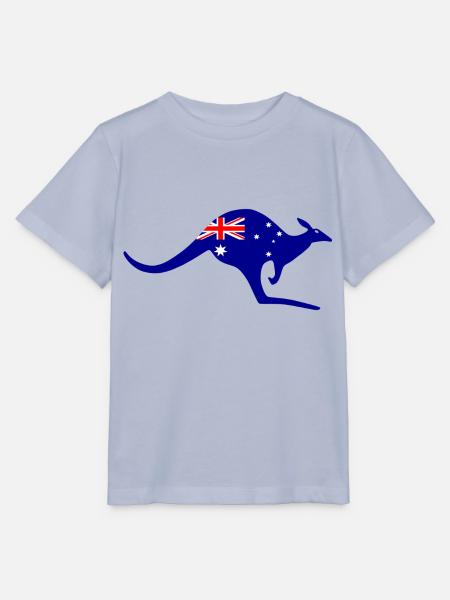 Australisches Känguru - Stanley/Stella Kinder T-Shirt MINI CREATOR  - Lavendel-Violett