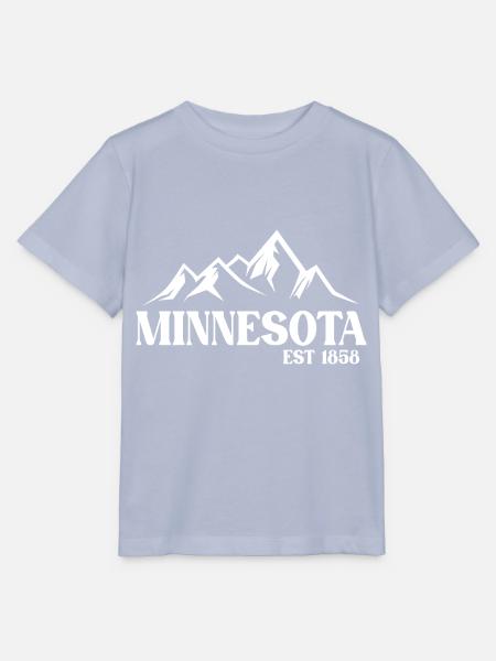 Minnesota - Stanley/Stella Kinder T-Shirt MINI CREATOR - Lavendel-Violett