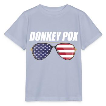 Donkey Pox - Stanley/Stella MINI CREATOR Kids’ T-Shirt - lavender-violet - Front - Braiden (125cm)