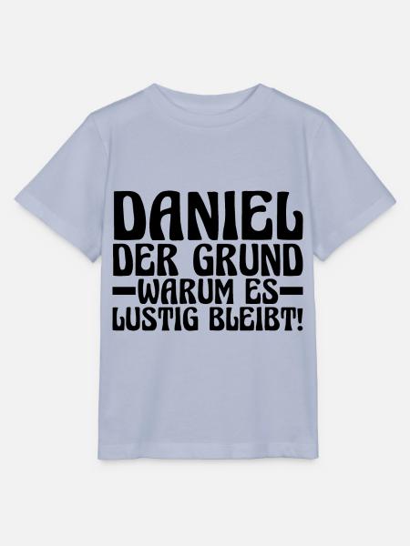 Vorname Daniel - Stanley/Stella Kinder T-Shirt MINI CREATOR  - Lavendel-Violett
