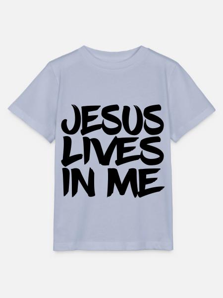Jesus lebt in mir - Stanley/Stella Kinder T-Shirt MINI CREATOR - Lavendel-Violett