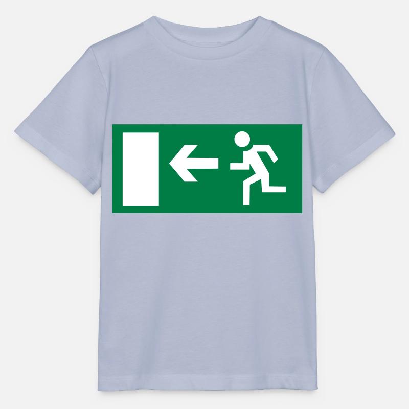 emergency exit - Stanley/Stella MINI CREATOR Kids’ T-Shirt - lavender-violet