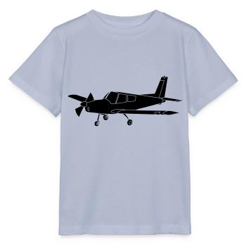 Pilote d'avion pilote d'avion propulsé par aviateur - T-shirt bio MINI CREATOR Stanley/Stella Enfant - lavande-violet - Devant - Braiden (125cm)