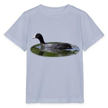Blässhuhn Wasservogel Vogel - Stanley/Stella Kinder T-Shirt MINI CREATOR  - Lavendel-Violett - Vorne - Braiden (125cm)