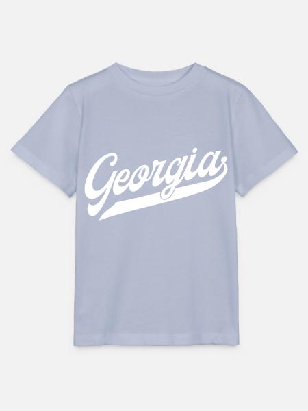 Georgia Classic Swoosh - Stanley/Stella Kinder T-Shirt MINI CREATOR - Lavendel-Violett