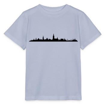 Skyline Ulm - Stanley/Stella Kinder T-Shirt MINI CREATOR  - Lavendel-Violett - Vorne - Braiden (125cm)