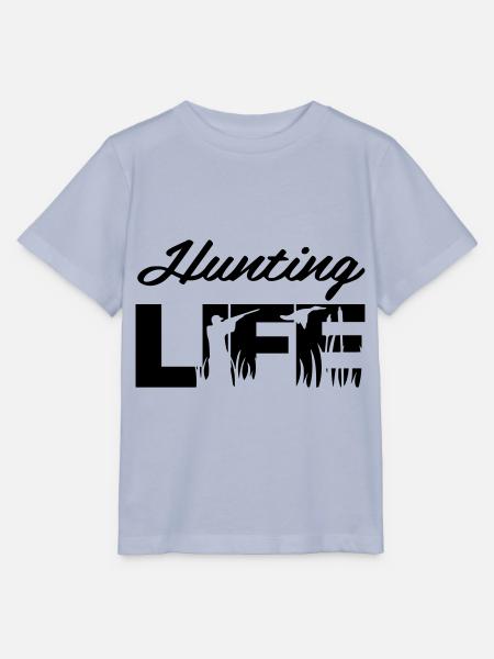 Hunting Life - Stanley/Stella Kinder T-Shirt MINI CREATOR - Lavendel-Violett