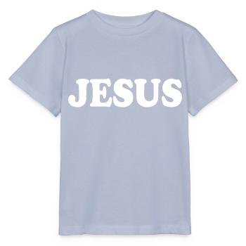 Jesus - T-shirt bio MINI CREATOR Stanley/Stella Enfant - lavande-violet - Devant - Braiden (125cm)