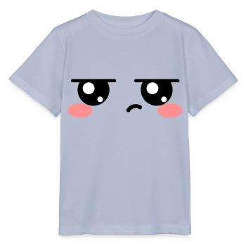 Annoyed Eyes Kawaii Sweet - Stanley/Stella MINI CREATOR Kids’ T-Shirt - lavender-violet - Front - Braiden (125cm)