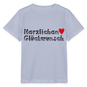 Herzlichen Glückwunsch Geschenk - Stanley/Stella Kinder T-Shirt MINI CREATOR  - Lavendel-Violett - Vorne - Braiden (125cm)