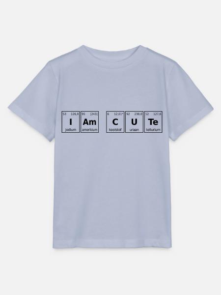 Ich bin niedlich Periodensystem - Stanley/Stella Kinder T-Shirt MINI CREATOR - Lavendel-Violett