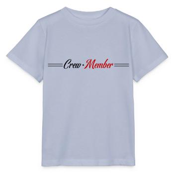 Membre d’équipage - T-shirt bio MINI CREATOR Stanley/Stella Enfant - lavande-violet - Devant - Braiden (125cm)