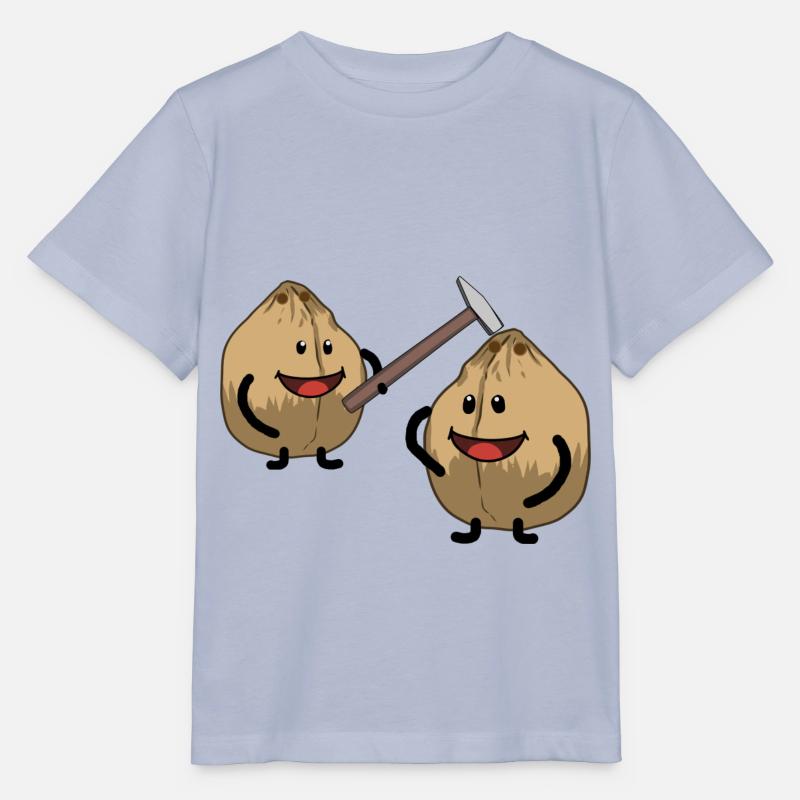noix de coco noix craquant Marteau Fantasy - T-shirt bio MINI CREATOR Stanley/Stella Enfant - lavande-violet