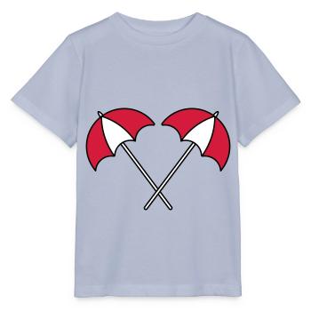 Parasol motif été - T-shirt bio MINI CREATOR Stanley/Stella Enfant - lavande-violet - Devant - Braiden (125cm)