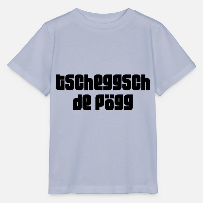 tscheggsch de Pögg Schweizerdeutsch - Stanley/Stella Kinder T-Shirt MINI CREATOR  - Lavendel-Violett