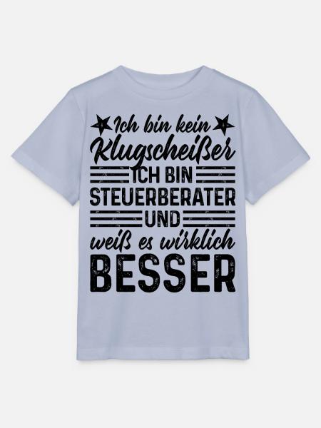 Steuerberater lustiger Spruch kein Klugscheißer - Stanley/Stella Kinder T-Shirt MINI CREATOR - Lavendel-Violett