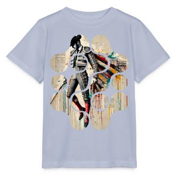 L'élégance colorée du matador - T-shirt bio MINI CREATOR Stanley/Stella Enfant - lavande-violet - Devant - Braiden (125cm)