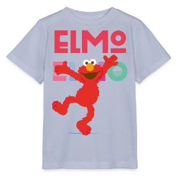Sesamstraße Elmo Springt - Stanley/Stella Kinder T-Shirt MINI CREATOR  - Lavendel-Violett - Vorne - Braiden (125cm)