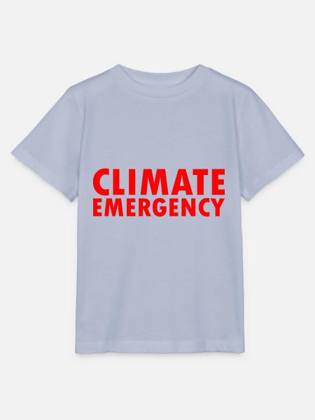 Climate emergency - Stanley/Stella Kinder T-Shirt MINI CREATOR - Lavendel-Violett