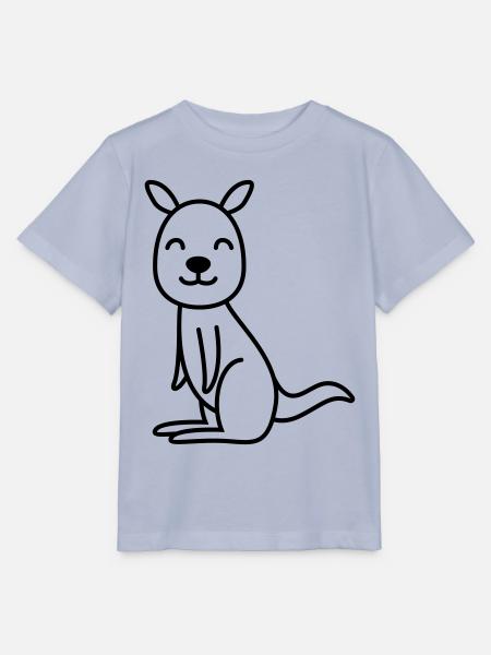 Kangaroo Comic - Stanley/Stella Kinder T-Shirt MINI CREATOR  - Lavendel-Violett