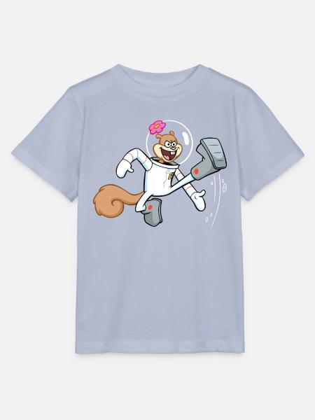 Spongebob Schwammkopf Sandy Cheeks Design - Stanley/Stella Kinder T-Shirt MINI CREATOR - Lavendel-Violett
