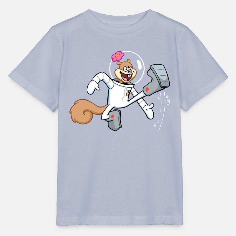 Bob l'Éponge Sandy Écureuil Design - T-shirt bio MINI CREATOR Stanley/Stella Enfant - lavande-violet